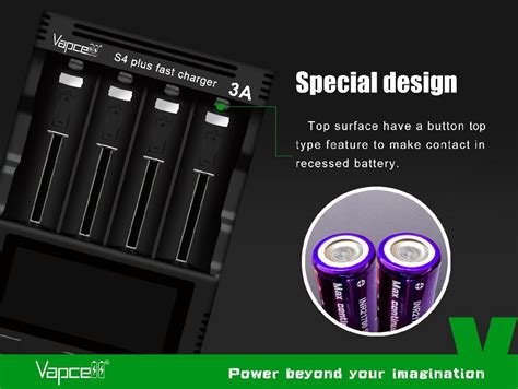best 4 slot charger vape|Vapcell S4+ Smart Chargers with 4 Slots, max 3A per .